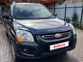 2010 Kia Sportage II Рестайлинг, чёрный, 750000 рублей, вид 1