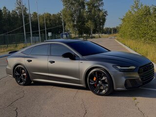2021 Audi A7 55 TFSI II (4K), серый, 7100000 рублей, вид 5