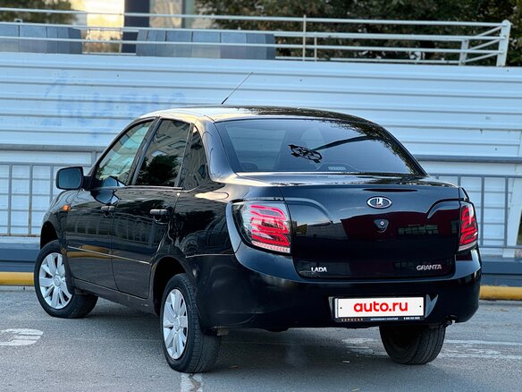 2014 Lada (ВАЗ) Granta I, чёрный - вид 20