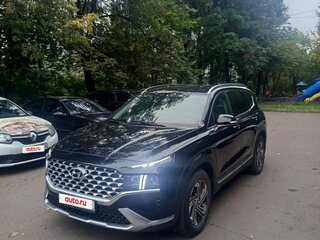2021 Hyundai Santa Fe IV Рестайлинг, чёрный, 3200000 рублей, вид 1