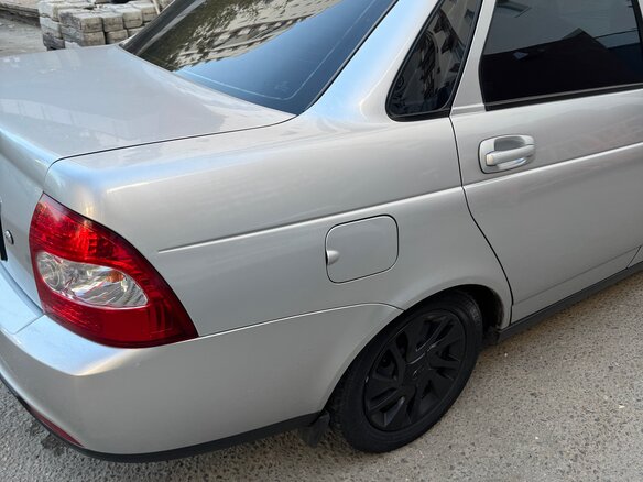 2012 Lada (ВАЗ) Priora I, серебристый - вид 7