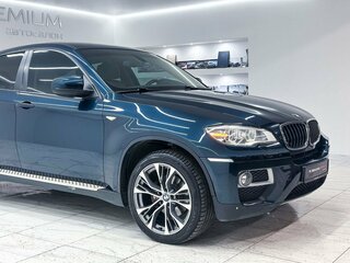 2013 BMW X6 30d I (E71) Рестайлинг, синий, 2100000 рублей, вид 3