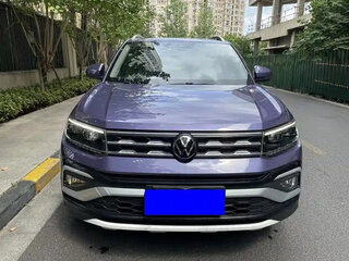 2022 Volkswagen T-Cross I (China Market), фиолетовый, 1550004 рублей, вид 2