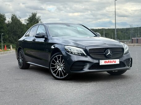 2019 Mercedes-Benz C-Класс 200 IV (W205) Рестайлинг, серый, 2800000 рублей, вид 2