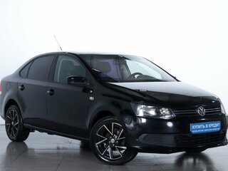 2012 Volkswagen Polo V, чёрный, 679000 рублей, вид 1