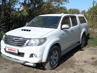 2012 Toyota Hilux VII Рестайлинг, белый, 2050000 рублей, вид 2