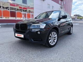 2012 BMW X3 20d xDrive II (F25), чёрный, 1870000 рублей, вид 1