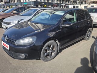 2011 Volkswagen Golf VI, чёрный, 600000 рублей, вид 1