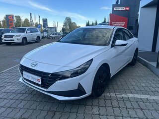 2021 Hyundai Elantra VII (CN7), белый, 1995000 рублей, вид 3