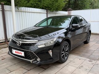 2018 Toyota Camry VII (XV50) Рестайлинг 2, чёрный, 2850000 рублей, вид 1