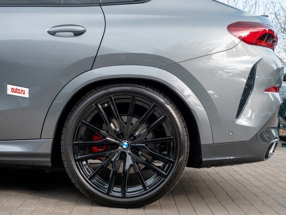 2026 BMW X6 30d III (G06) Рестайлинг, серый - вид 11