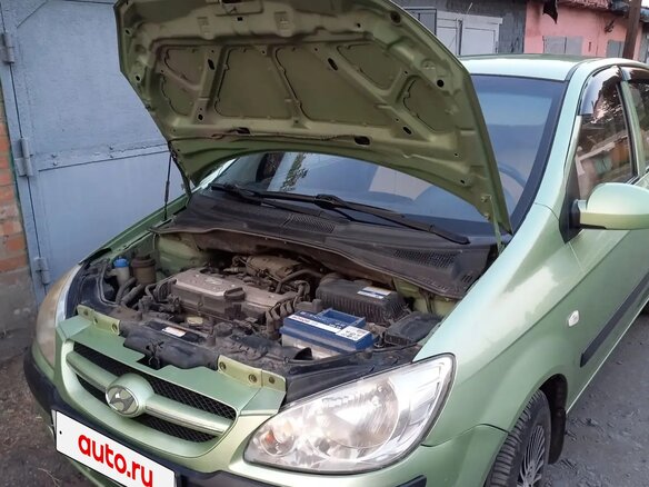2007 Hyundai Getz I Рестайлинг, зелёный, 570000 рублей - вид 6