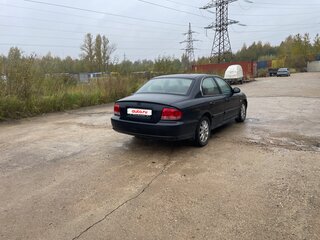 2006 Hyundai Sonata ТагАЗ IV (EF) Рестайлинг, чёрный, 350000 рублей, вид 4