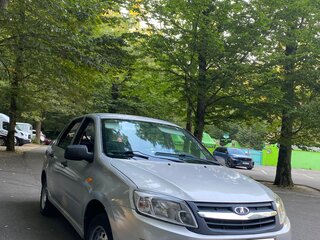 2013 Lada (ВАЗ) Granta I, серебристый, 300000 рублей, вид 1
