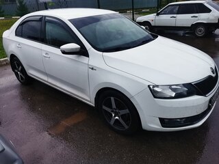 2019 Skoda Rapid I Рестайлинг, белый, 1050000 рублей, вид 3