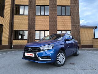 2021 Lada (ВАЗ) Vesta I, синий, 875000 рублей, вид 3