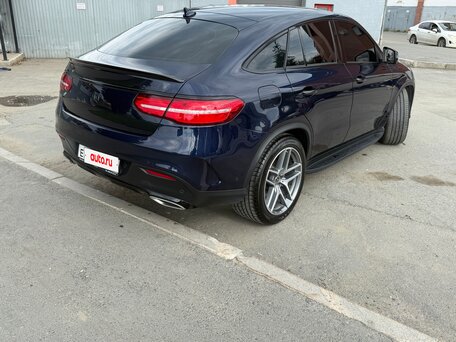 2017 Mercedes-Benz GLE Coupe 350 d I (C292), синий, 5299000 рублей, вид 5
