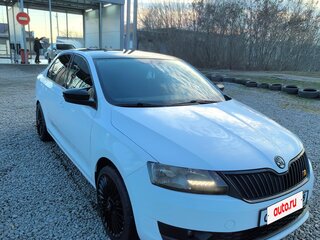 2018 Skoda Rapid I Рестайлинг, белый, 1500000 рублей, вид 3