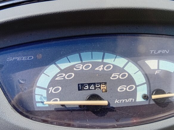 1999 Honda Tact, чёрный, 60000 рублей - вид 8