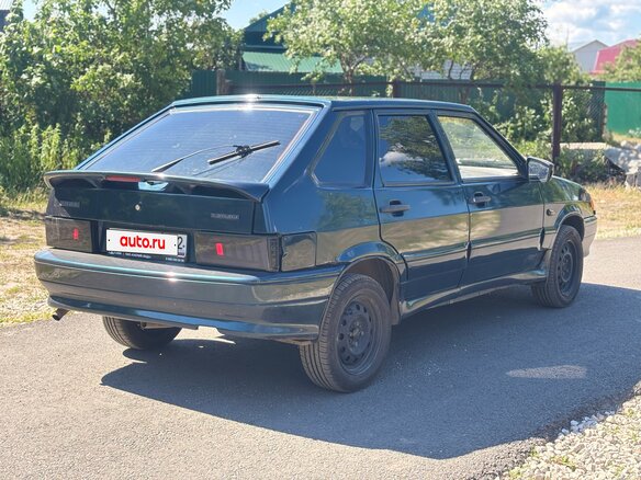 2007 Lada (ВАЗ) 2114, зелёный, 185000 рублей - вид 6