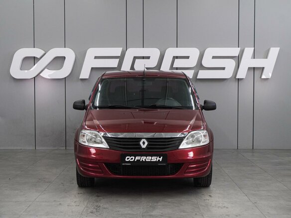 2010 Renault Logan I Рестайлинг, красный, 499000 рублей - вид 2