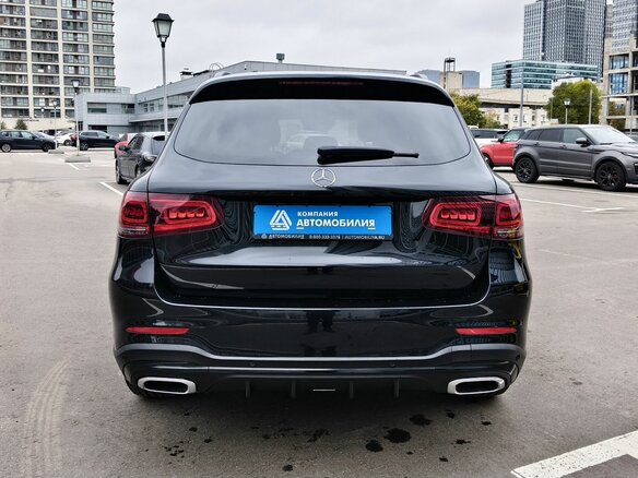 2021 Mercedes-Benz GLC 300 I (X253) Рестайлинг, чёрный - вид 3
