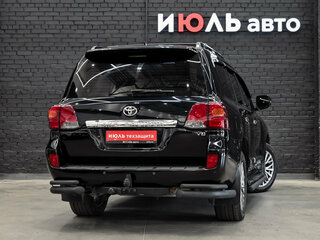 2014 Toyota Land Cruiser 200 Series Рестайлинг 1, чёрный, 3860000 рублей, вид 4