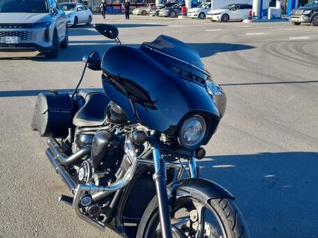 2012 Yamaha XVS1300, чёрный, 750000 рублей, вид 1