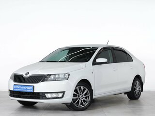 2017 Skoda Rapid I Рестайлинг, белый, 1209000 рублей, вид 3