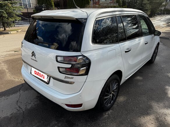 2017 Citroen C4 Picasso Grand II Рестайлинг, белый, 1130000 рублей - вид 7