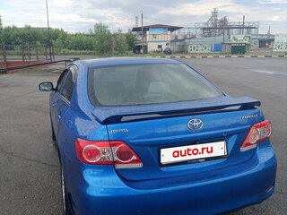 2010 Toyota Corolla X (E140, E150) Рестайлинг, синий, 910000 рублей, вид 4