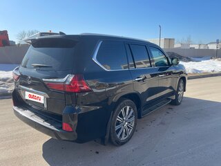 2016 Lexus LX 570 III Рестайлинг 2, чёрный, 10500000 рублей, вид 4