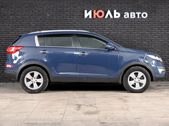 2011 Kia Sportage III, синий, 1150000 рублей - вид 8