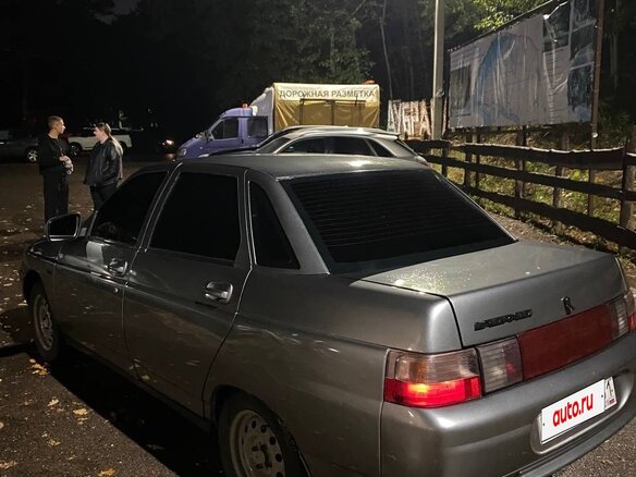 2005 Lada (ВАЗ) 2110, серый, 178000 рублей - вид 4