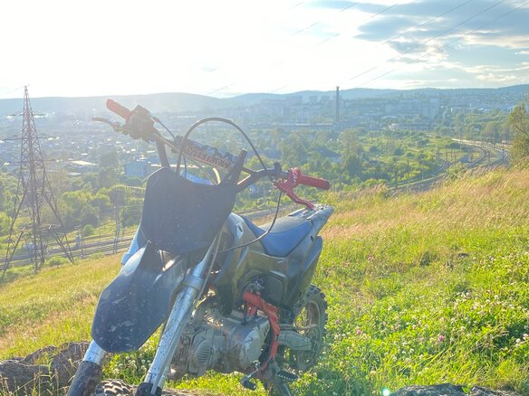 2021 BSE MX 125, чёрный, 60000 рублей