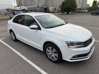 2016 Volkswagen Jetta VI Рестайлинг, белый, 1250000 рублей, вид 1
