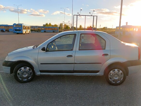 2005 Renault Logan I, серебристый - вид 8