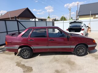 2005 Lada (ВАЗ) 2115, пурпурный, 125000 рублей, вид 4