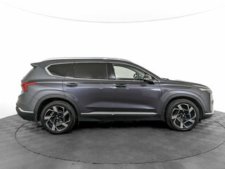 2021 Hyundai Santa Fe IV Рестайлинг, синий, 3990000 рублей, вид 4