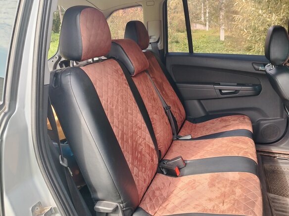 2013 Opel Zafira B Рестайлинг, серебристый - вид 12