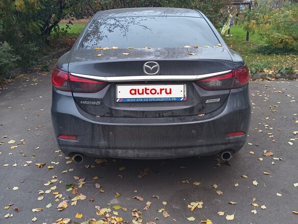 2014 Mazda 6 III (GJ), серый, 1400000 рублей - вид 3