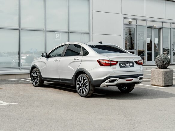2026 Lada (ВАЗ) Vesta Cross I Рестайлинг (NG), серебристый, 1998000 рублей - вид 6