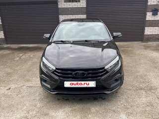 2024 Lada (ВАЗ) Vesta I Рестайлинг (NG), чёрный, 1350000 рублей, вид 3