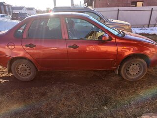 2010 Lada (ВАЗ) Kalina I, красный, 220000 рублей, вид 4