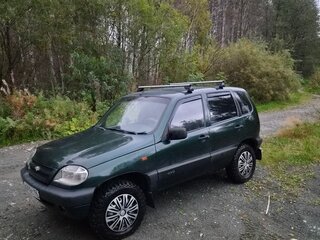 2003 Chevrolet Niva I, зелёный, 360000 рублей, вид 4