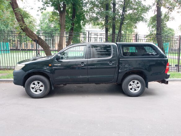 2012 Toyota Hilux VII Рестайлинг, чёрный - вид 6