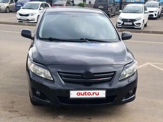 2008 Toyota Corolla X (E140, E150), чёрный, 580000 рублей, вид 2