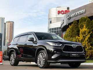 2025 Toyota Highlander IV (XU70), чёрный, 4898000 рублей, вид 2
