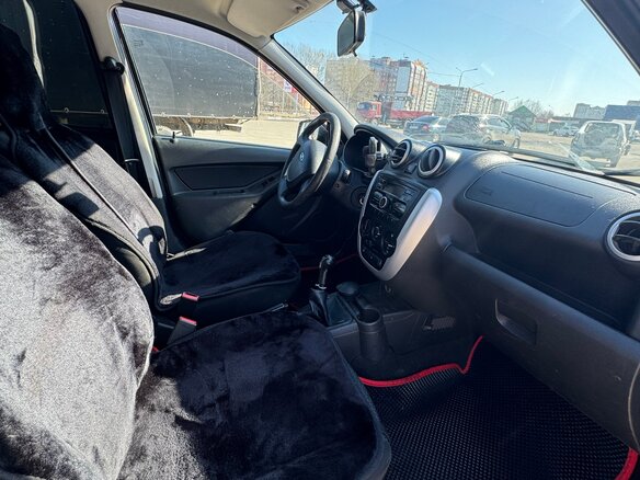 2014 Lada (ВАЗ) Granta I, серый, 285000 рублей - вид 18