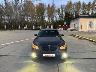 2008 BMW 5 серии 525d V (E60/E61) Рестайлинг, синий, 1350000 рублей, вид 3